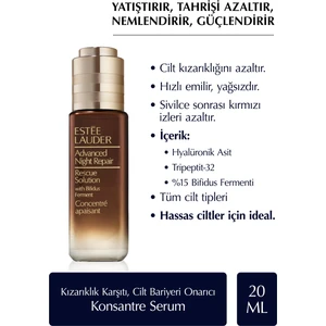Estee Lauder Konsantre Serum - Advanced Night Repair Rescue Solution - 20ml,  ve Tahriş Karşıtı Formül