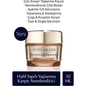 Estee Lauder Hafif Yapılı Nemlendirici Krem - Revitalizing Supreme+ Soft Yaşlanma Karşıtı 50ml
