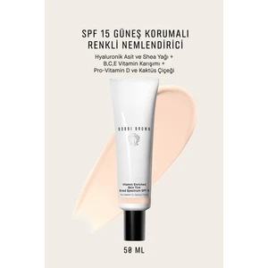 Bobbi Brown Vitamin Enriched Işıltılı Bitişli Renkli Nemlendirici SPF 15 50 ml - Fair 3 - 716170284682