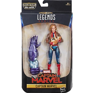 Hasbro Captain Marvel - Marvel Legends Captain Marvel (Bomber Jacket) (Kree Sentry BAF) Aksiyon Figürü