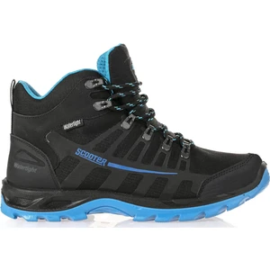 Su Geçirmez Siyah-Mavi Unisex Bot G5551Tsm