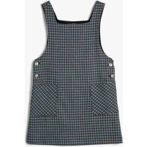 Jile Elbise Cep Düğme Detaylı Pamuklu