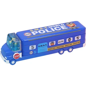 Ilkokul Öğrencileri Çok Fonksiyonlu Yaratıcı Metal Kalem Kutusu (Yurt Dışından)