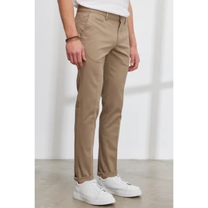 Altınyıldız Classics Slim Fit Dar Kesim Yan Cepli Pamuklu Esnek Armürlü Pantolon