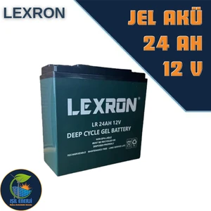 12 Volt 24 Amper (12V 24 AH) Jel Akü - Elektrikli Bisiklet Motosiklet Aküsü