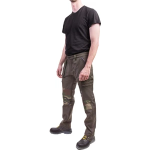 Softshell Pantolon Avcı Kamuflaj Desenli