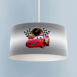 Mekta Home Bebek ve Çocuk Odası Gri Mcqueen Desenli Avize