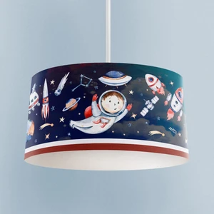 Mekta Home Bebek ve Çocuk Odası Uzaylı Astronot Desenli Avize