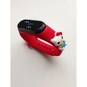 İndirim Durağı Renkli - Figürlü Dokunmatik Dijital Çocuk Saati