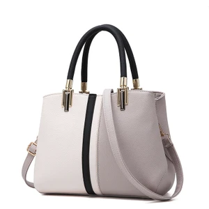 Yaowei HB Yeni Moda Kontrast Renk Çanta Büyük Kapasiteli Işe Gidip Geliş Omuz Crossbody Çanta Trendy (Yurt Dışından)