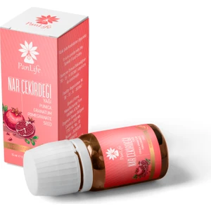 Panlıfe Nar Çekirdeği Yağı 10 ml   %100 Saf Analiz Sertifikalı  ( Markamız Eczacı Kuruluşudur.)