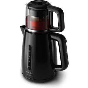 HD7301 Çay Makinesi, 1.9 L Kapasite, Gizli Rezistans, 1700 W ,siyah ,otomatik Kapanma