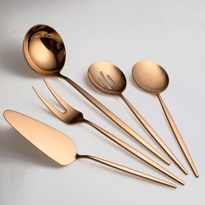 9000 Titanyum Bronz 5 Parça Servis Seti