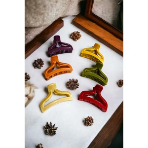 Üçgen Model 6 Adet Büyük Boy 7 cm Mandal Toka