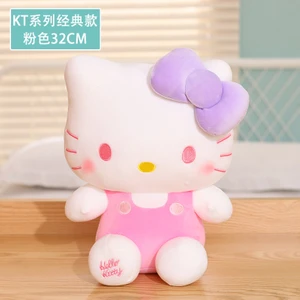 Hello Kitty Kedi Peluş Oyuncak Kızlar İçin Doğum Günü  650G30Cm (Yurt Dışından)
