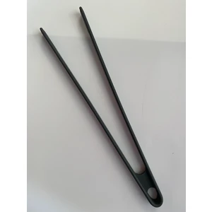 Sert Uçlu Isıya Dayanıklı Yanmaz Yapışmaz Silikon 28 cm Maşa
