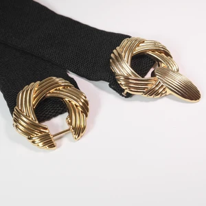 Gold Tokalı Elastik Kadın Kemeri, Ceket Kemeri, Gömlek Kemeri, Elbise Kemeri