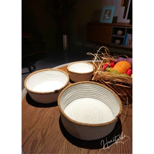 Hometurko Jüt Sepet, Dolap Içi, Çocuk Odası, Düzenleyici, Saklama Sepeti, Organizer