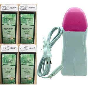 Kartus Agda Azulen 100 gr 4 Lü Paket + Ağda Makinesi