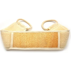 Doğal Kabak Lifi Banyo Hamam Uzun Sırt Kesesi İp Saplı 11 x 71 cm
