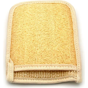 Doğal Kabak Lifi Eldiven Tipi Banyo Hamam Vücut Kesesi 17 x 21 cm