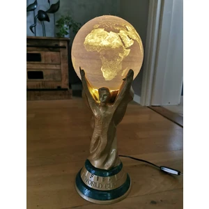 Goplast Premium Premium 36 cm World Cup - Dünya Kupası (Fişli Başucu Masa Lambası )