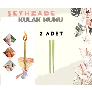 Doğal Kulak Temizleme Mumu - 2 Adet Ultra Avantajlı