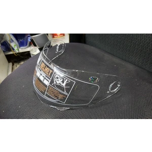 961 Çene Açılır Kask Camı Şeffaf
