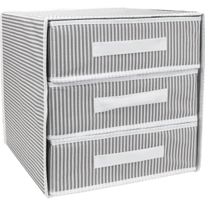 Üç Bölmeli Çekmece - Gri