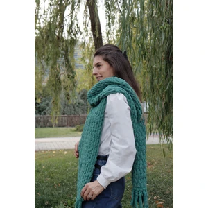 Sweet Things Gift Store Puffy Atkı Çamyeşili 20X200CM