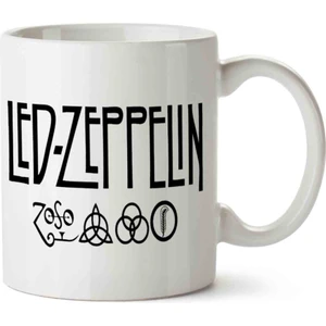 LED Zeppelin (2) Iki Tarafı Baskılı Kupa Bardak