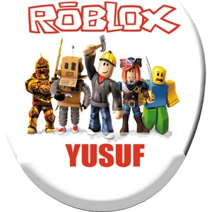 Art Hediye Kişiye Özel Roblox Baskılı Bilek Destekli Mouse Pad Mousepad