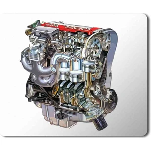 Art Hediye Red Top Opel Engine Baskılı Mouse Pad Mousepad