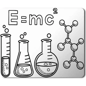Art Hediye E=mc2 Kimya Baskılı Mouse Pad Mousepad