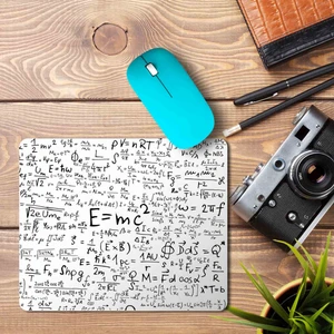 Art Hediye E=mc Kare Baskılı Mouse Pad Mousepad