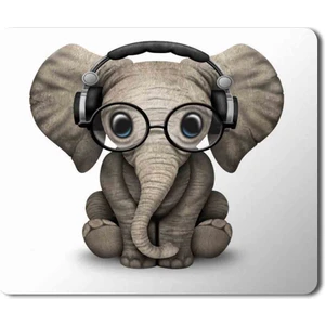 Art Hediye Elephant Fil 2 Baskılı Mouse Pad Mousepad