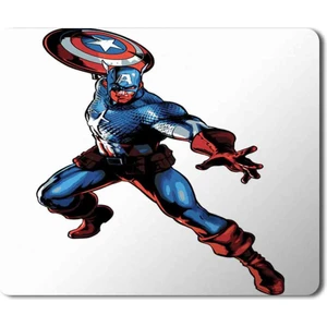 Art Hediye Captain America Masvel Capcom Baskılı Mouse Pad Mousepad