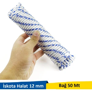 Iskota Örgülü Halat 12 mm 50 mt