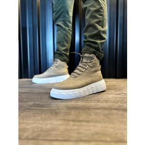 Yüksek Taban Bot 104 Vizon Süet