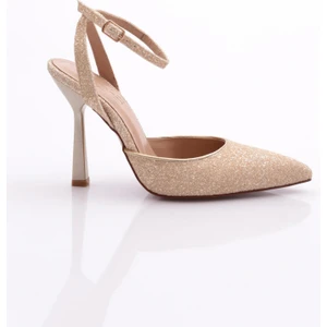 6080 Kadin Bilekten Bağlama Abiye Ayakkabi