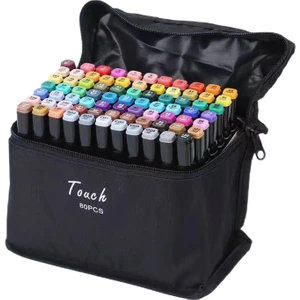 Touch Twin 80 Parça Çift Taraflı Profesyonel Marker Boya Kelem Seti