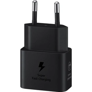 XML Dünyası Samsung EP-T2510N 25W Type-C Hızlı Şarj Adaptörü Siyah Samsung Türkiye Garantili