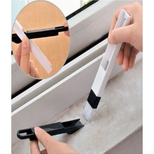 Klavye ve Pencere Oluğu Temizleme Fırçası Mini Kürekli