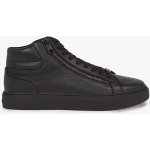Calvin Klein Siyah Erkek Sneaker Hıgh Top Lace Up W/zıp Rubb