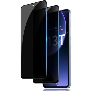 M.TK Moveteck Xiaomi Mi 13T Pro Ekran Koruyucu Hayalet Cam 5d Parlak Privacy Kırılmaz Ekran Camı Gizli Görünmez