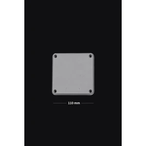 110X110X74 mm Sıva Üstü Termoplastik Buat Gri Mutlusan