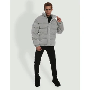 Jack & Jones Rüzgara Dayanıklı Kapüşonlu Puffer Mont - Reflect