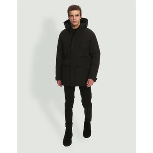 Jack & Jones Erkek Parka Siyah 12236015  Jjchamp