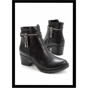 Siyah  Kadın Bot & Bootie K02994060809