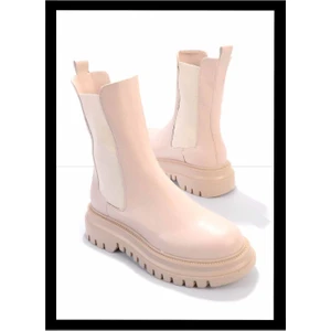 Bej  Kadın Bot & Bootie K02718131409